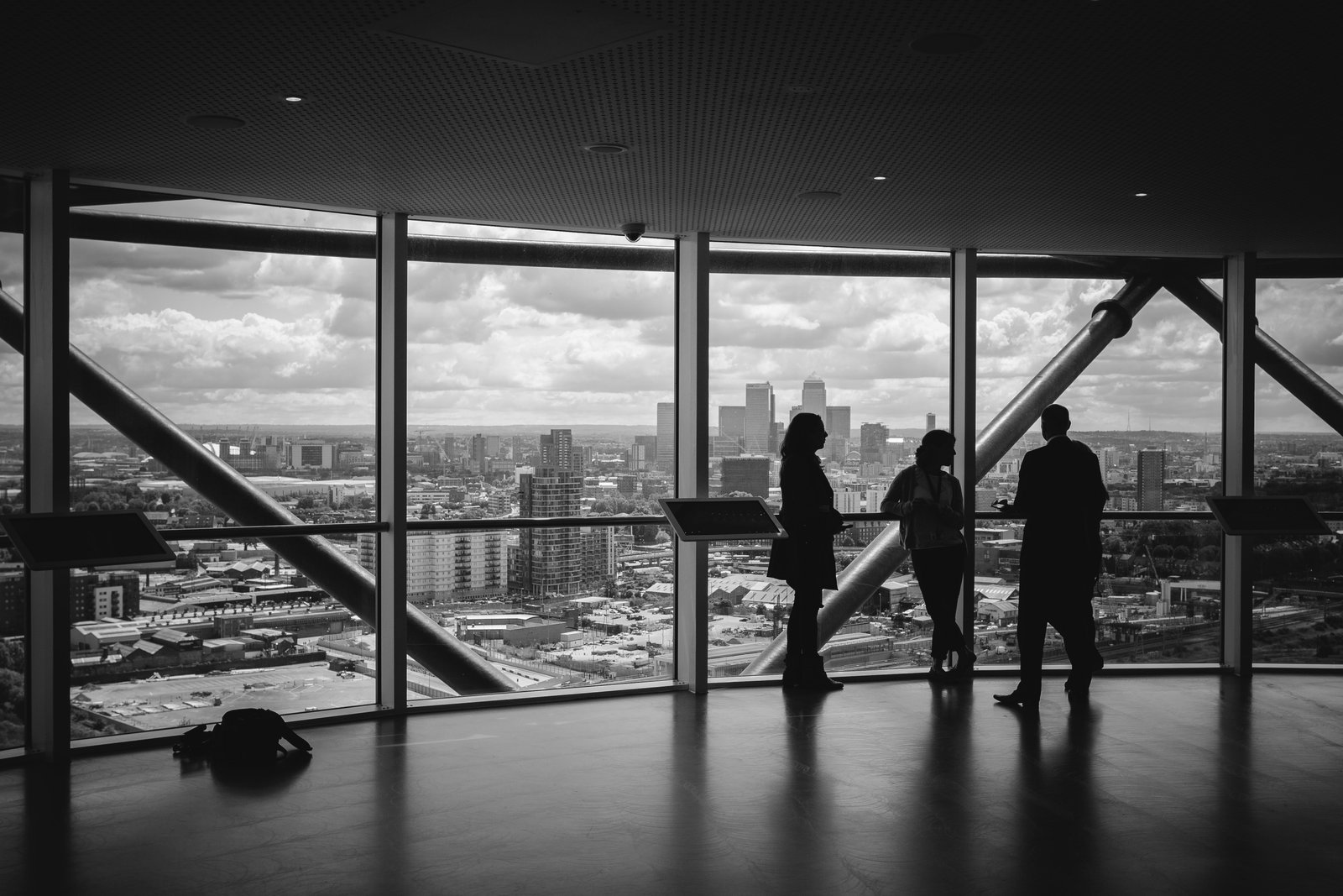 Office team connecting ambition to wealth
